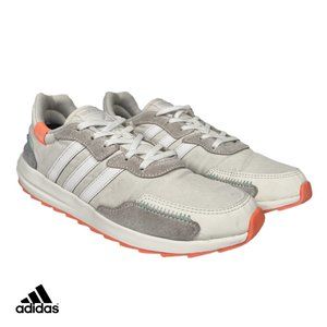 Adidas Women's Neo Retrorun White Signal Coral EH1858 White / Orange